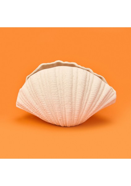 Deco Denia Vazo - Bej - 17 cm