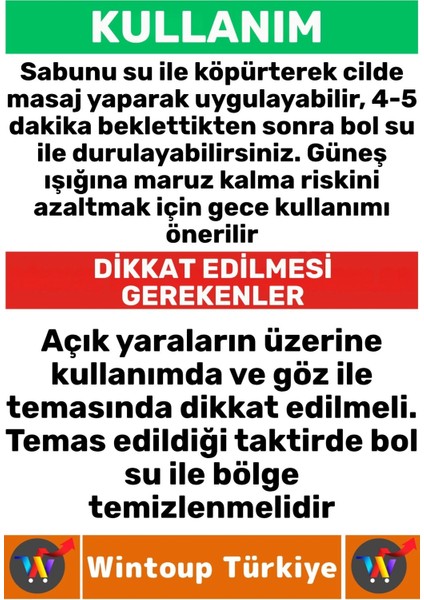 Bitkisel Doğal Saç Yüz Vücut Koyu Cilt Lekelerinde Etkili Mucizevi Sabun Kojik Asit fiyatları