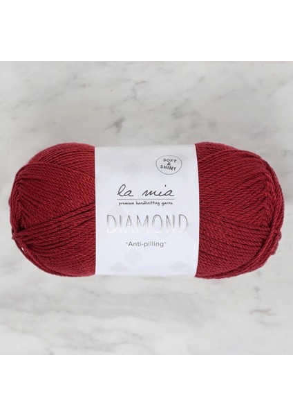 La Mia Diamond Bordo El Örgü Ipi - L065 - 33726