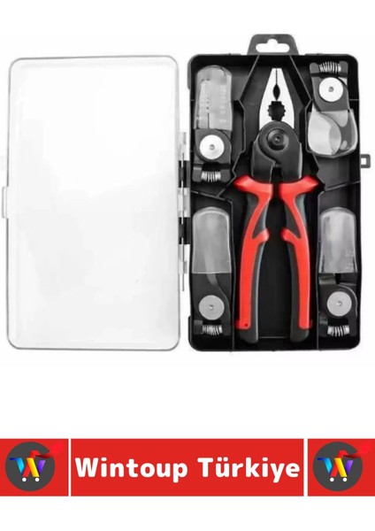 Ergonomik Montaj Bakım Tamir Çok Fonksiyonlu Kolay Yaylı Sistem Kaymaz Tak Çıkar 5 Başlık Pense Seti modelleri