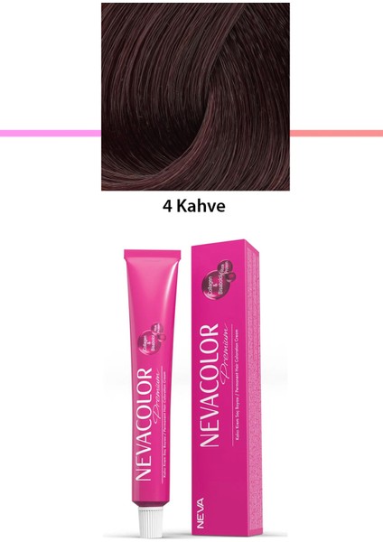 Premium 5 Açık Kahve - Kalıcı Krem Saç Boyası 50 G Tüp