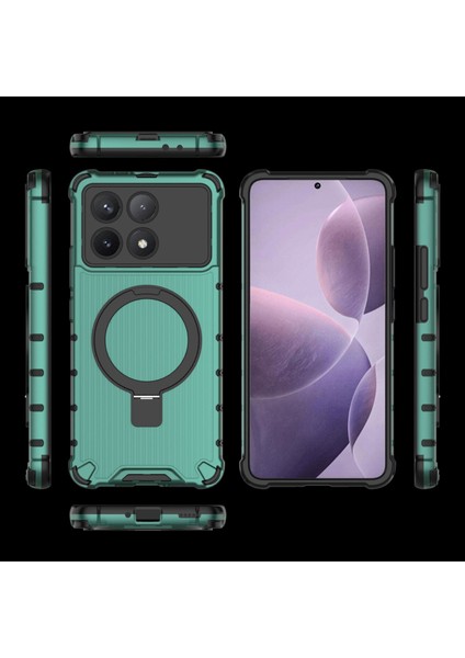 Xiaomi Redmi K70E Telefon Kılıfı, Manyetik Darbeye Dayanıklı Telefon Kılıfı Kapağı ve Halka Tutucu Xiaomi Redmi K70E (Yurt Dışından) modelleri