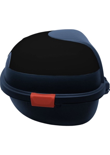 XT11-FS 28 Litre Motosiklet Arka Çanta Mat Siyah Su Geçirmez ABS Top Case Çift Kilitleme Üniversal fiyatları