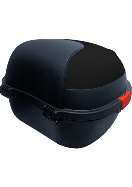 XT11-FS 28 Litre Motosiklet Arka Çanta Mat Siyah Su Geçirmez ABS Top Case Çift Kilitleme Üniversal fırsatları