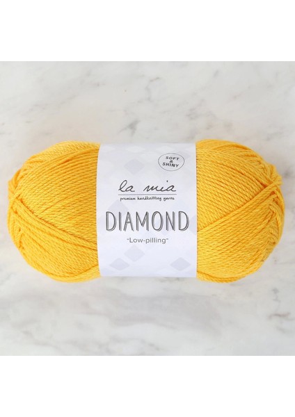 La Mia Diamond Hardal Sarısı El Örgü Ipi - L003 - 33722