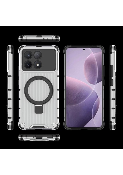 Xiaomi Redmi K70E Telefon Kılıfı, Manyetik Darbeye Dayanıklı Telefon Kılıfı Kapağı ve Halka Tutucu Xiaomi Redmi K70E (Yurt Dışından) fiyatları