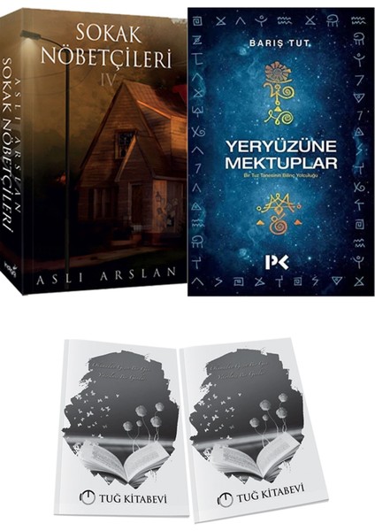 Yeryüzüne Mektuplar ve Sokak Nöbetçileri 4 Aslı Arslan 2li Set + Hediyeli