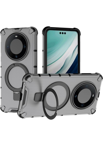 Huawei Mate 50 Pro Telefon Kılıfı, Manyetik Darbeye Dayanıklı Telefon Kılıfı Kapağı ve Halka Tutucu Huawei Mate 50 Pro (Yurt Dışından)