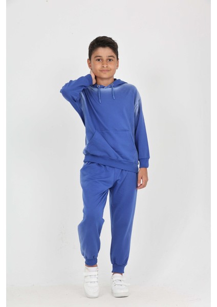 Erkek Çocuk Saturday Baskılı Eşofman Takım