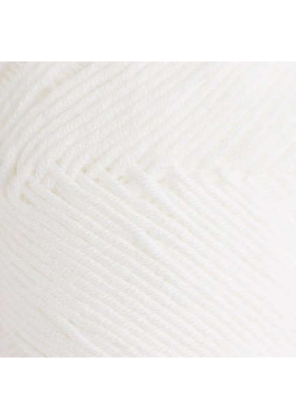 La Mia Baby Cotton Beyaz El Örgü Ipi - L001 - 33628 fiyatları