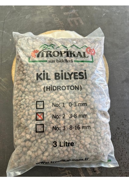 Kil Bilyesi Özel 3 Litre 3-8 mm
