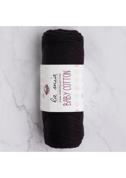 La Mia Baby Cotton Siyah El Örgü Ipi - L006 - 33647