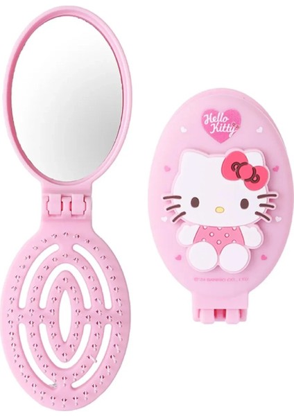 Sanrio Lisanslı Dikdörtgen Oval Ayna Tarak Hello Kitty fiyatları