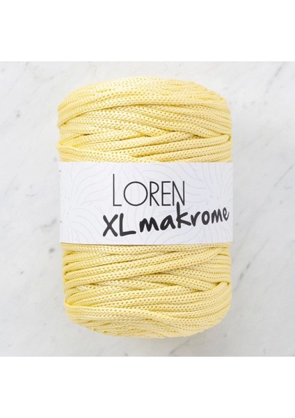 Loren Xl Makrome Sarı El Örgü Ipi - R039 - 33704