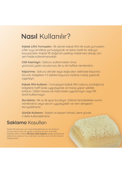 Doğal Peeling Kabak Lifli Eşek Sütlü Katı El Yüz & Vücut Yıkama & Bakım Sabunu 150 gr fırsatları