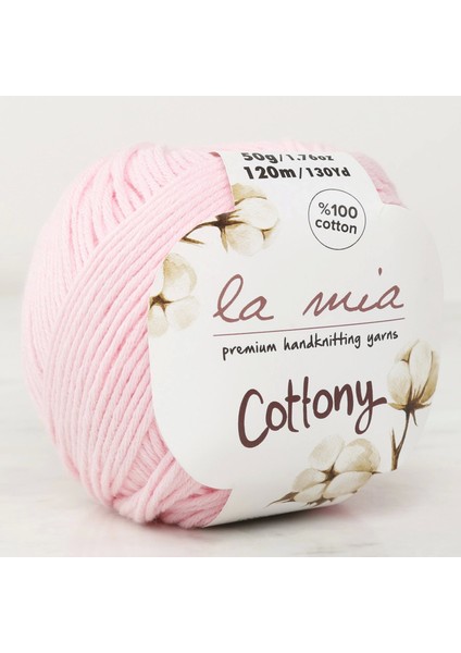 La Mia Cottony Pembe Bebek El Örgü Ipi - P13-L013 - 33564