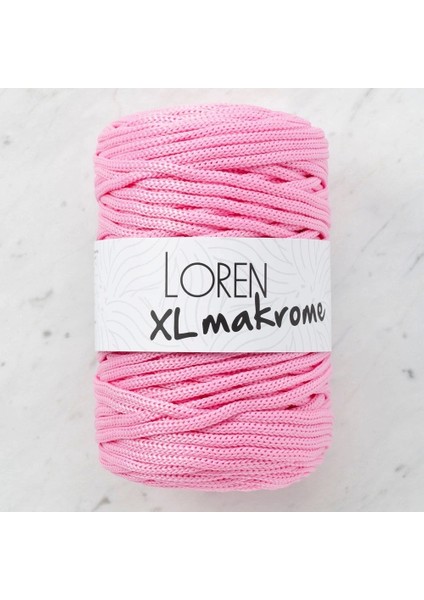 Loren Xl Makrome Pembe El Örgü Ipi - R047 - 33712