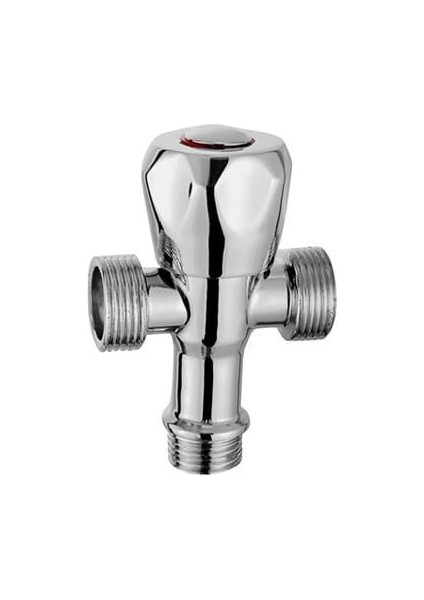 Çift Çıkışlı Çamaşır Musluk