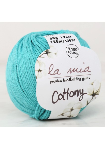La Mia Cottony Yeşil Bebek El Örgü Ipi - P8-L008 - 33569