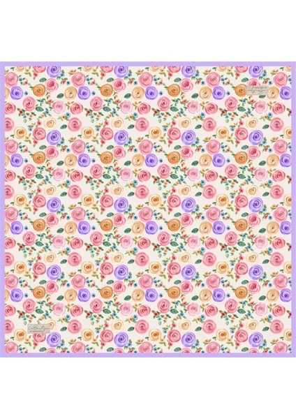 Sura Ipek Eşarp- 90X90 -2426 01