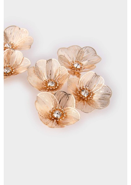 Kadın Çiçekli Küpe E8051AXNS modelleri