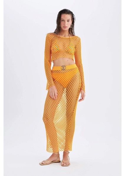 x Declara File Maxi Plaj Eteği C5816AX24HS