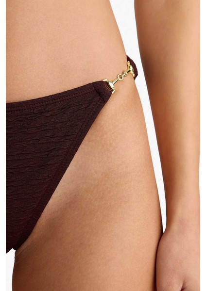 Regular Fit Krinkıl Kumaş Bikini Altı-Fall in Love modelleri