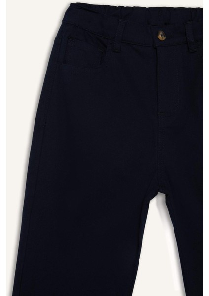 Erkek Çocuk Düz Paça Gabardin Okul Pantolonu U3254A625AU modelleri