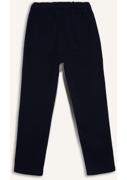 Erkek Çocuk Düz Paça Gabardin Okul Pantolonu U3254A625AU fırsatları