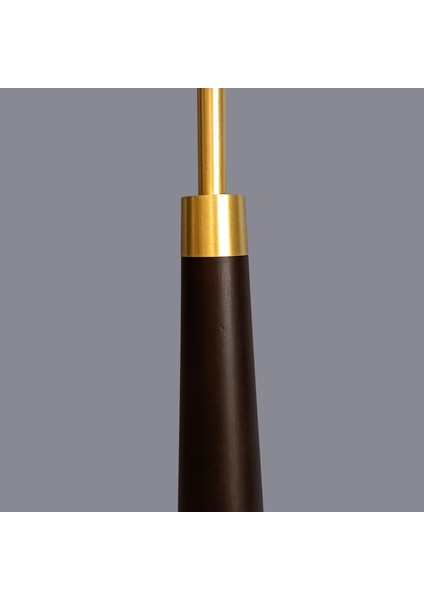 Nelon Gold Detay Kahverengi Abajur fırsatları