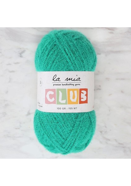 La Mia Club Yeşil El Örgü Ipi - 614