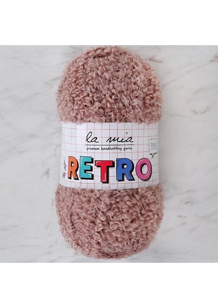 La Mia Retro Açık Gül Kurusu El Örgü Ipi - LM4101