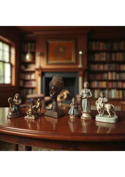 Lysa Koyu Kahve Dekoratif Biblo fiyatları