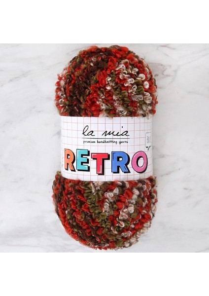La Mia Retro Ebruli El Örgü Ipi - LM2603