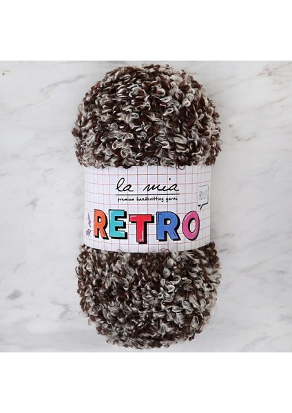 La Mia Retro Ebruli El Örgü Ipi - LM1534