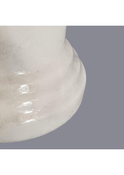 Arse Mermer Tabanlı Beyaz Abajur fırsatları