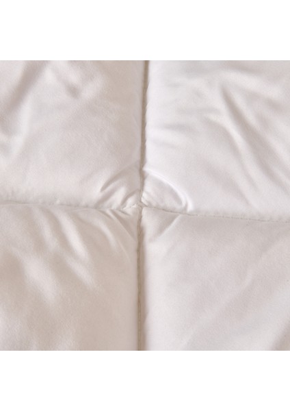 Soft Tek Kişilik Microfiber Yorgan - Beyaz - 155X215 cm fiyatları