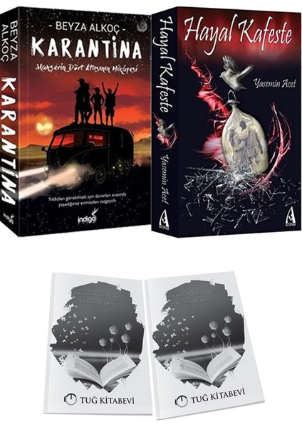 Hayal Kafeste ve Karantina 1 Beyza Alkoç 2li Set + Hediyeli