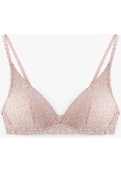 Rahat Kalıp Balensiz Dantelli Soft Bralet Sütyen
