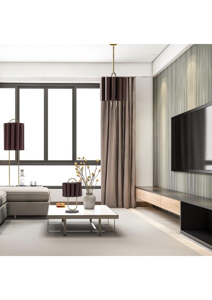 Lustra Koleksiyonu 3'lü Aydınlatma Seti (1 Sarkıt, 1 Lambader, 1 Abajur) fiyatları