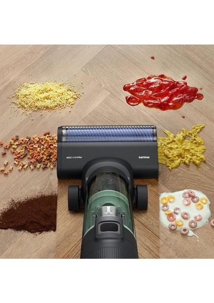 Aquatrio Premium 7000 Kablosuz Dikey Süpürge – 3’ü 1 Arada Süpürme ve paspas