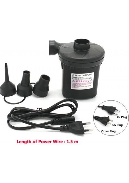 Elektrikli Hava Pompası Şişme Yatak - Lastik - Vakumlu Poşet Hava Kompresörü modelleri