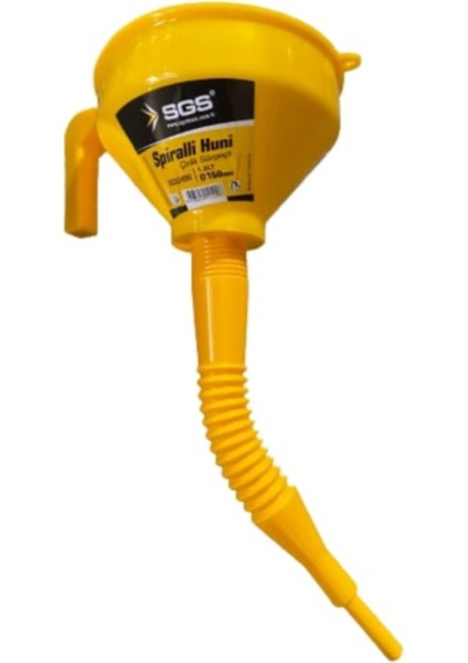 41CM Sarı Roney Süzgeçli Körüklü Plastik Huni fiyatları