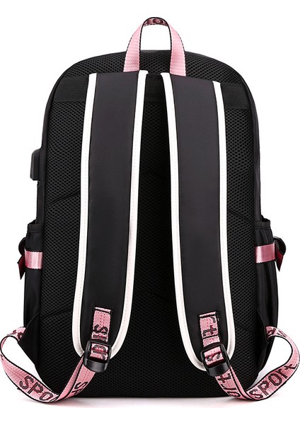 Animasyon çizgi film popüler çevresel baskı öğrenci sırt çantası USB ile çok işlevli (Yurt Dışından) modelleri