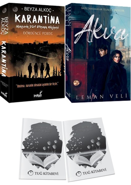 Akva ve Karantina 4 Beyza Alkoç 2li Set + Hediyeli