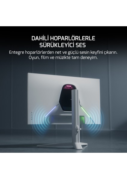 Rapid V90 27'' 300Hz 0.5ms Fast Va Fhd Pivot Rgb Gaming Monitör fırsatları