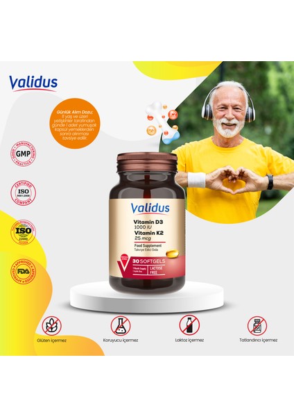 Eklem Destek Seti - Glucosamine - Silicium - Magnesium - D3 K2 - Calcium