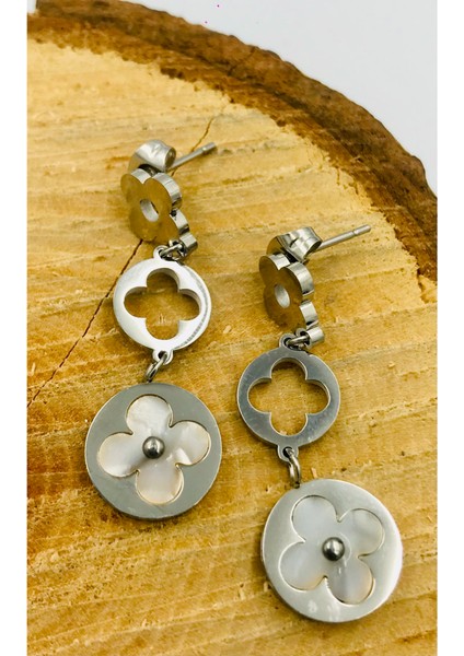 Figürlü Çelik Küpe