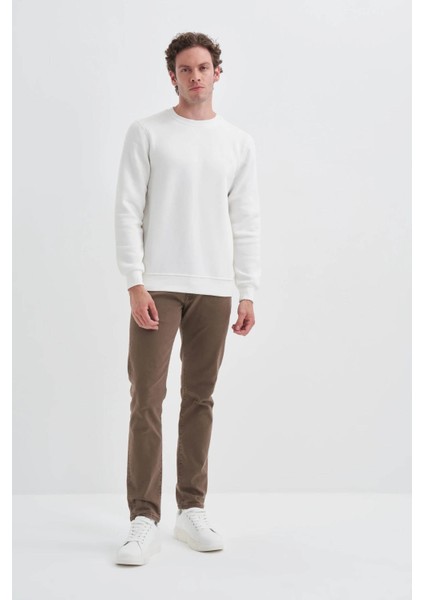 Ekru Erkek Sweatshirt 56150