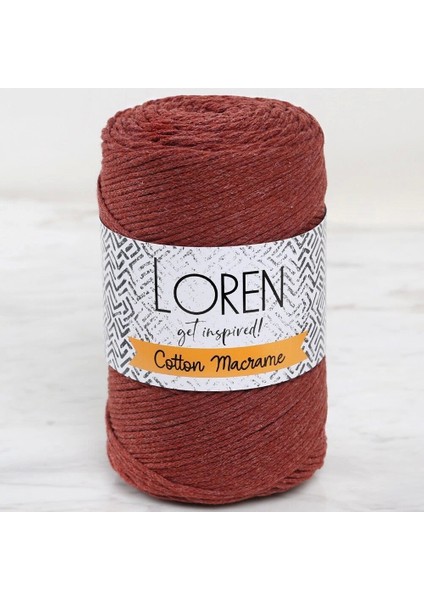 Loren Cotton Macrame Kiremit - L035